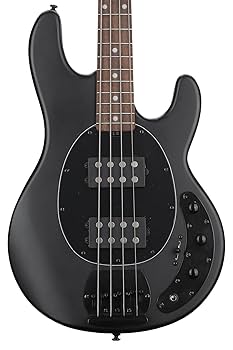 MUSIC MAN StingRay Stealth Black ベース Sterling by Music Man StingRay Ray4HH Electric Bass Stealth